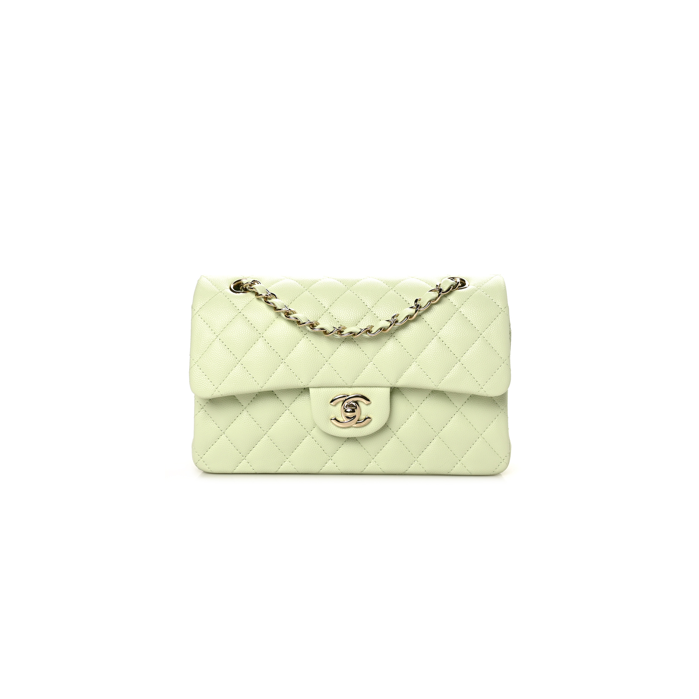 CHANEL CAVIAR QUILTED SMALL DOUBLE FLAP 1152132 (23*14.5*6cm)